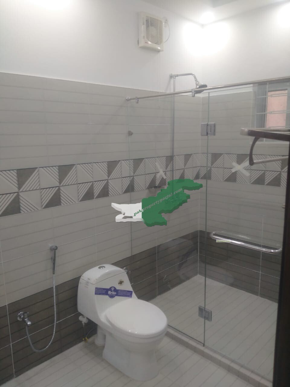 10 Marla Brand New lower portion available for Rent in Ov A block Bahria town lahore