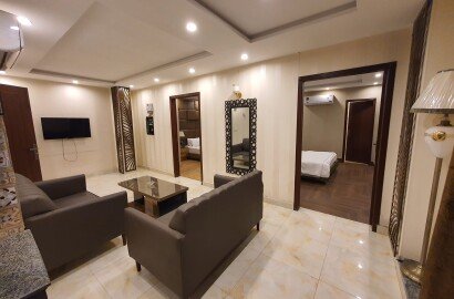 1/2 Bed Furnished Apartment Available For Rent Sector E Bahria Town Lahore