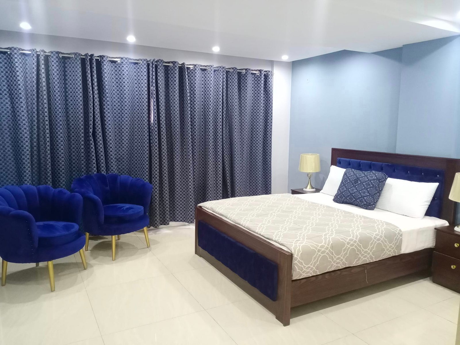 3 Bed Beautiful Fully Furnished Apartment Available For Rent in  Sector E Commercial Bahria Lahore