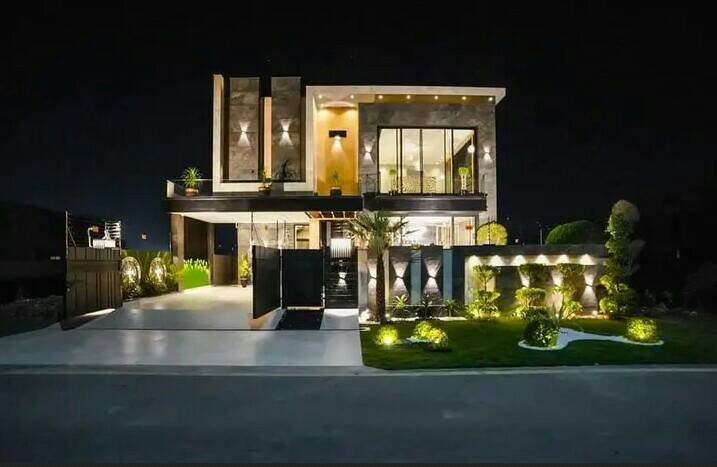 1 kanal luxurious super stylish Spanish design house for sale in DHA Lahore