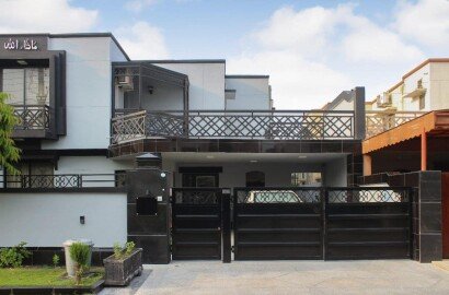 15 Marla Brand new Furnished Luxurious House for Rent at Starting Block  Eden Canal Villas Lahore