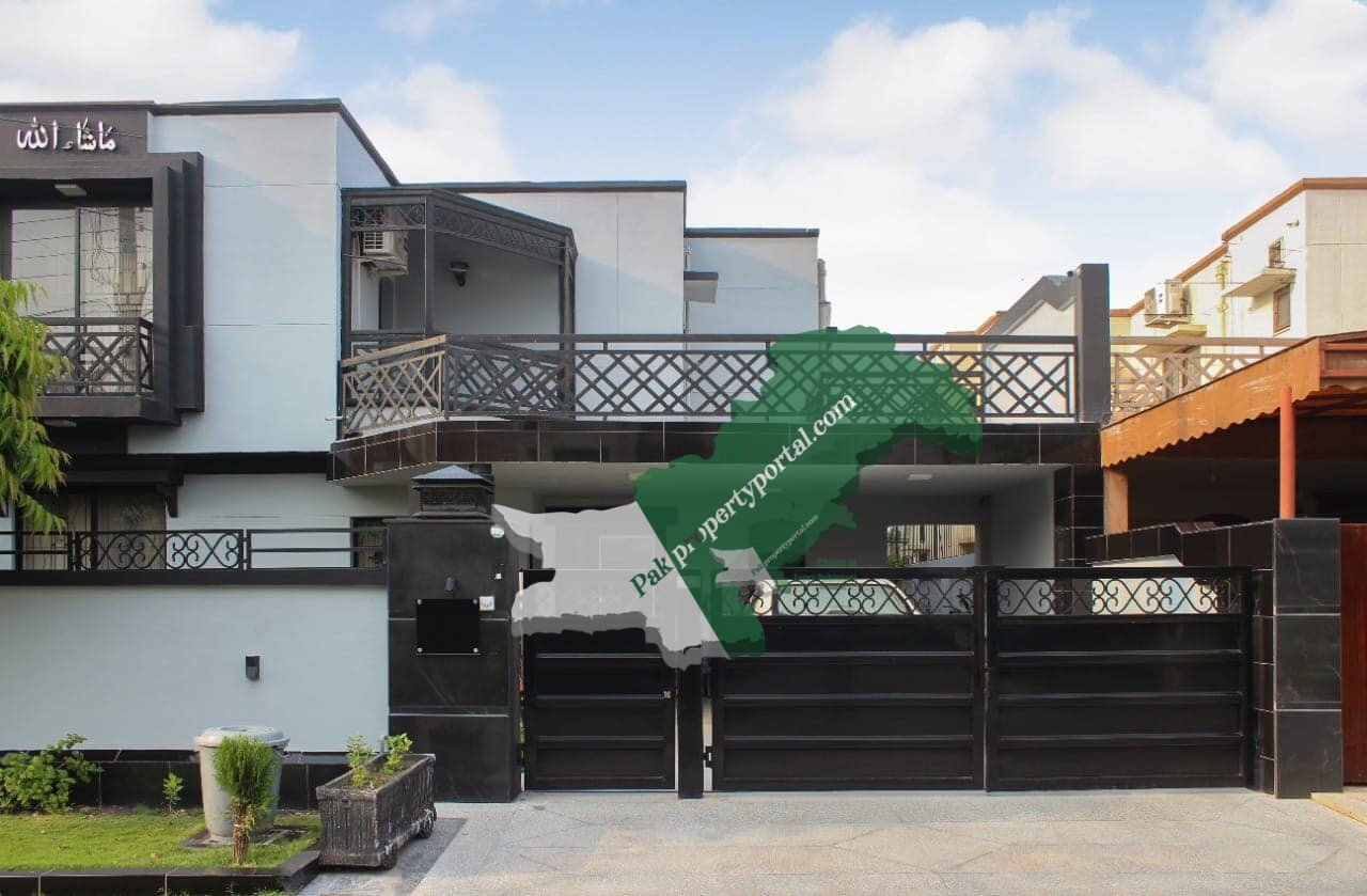 15 Marla Brand new Furnished Luxurious House for Rent at Starting Block  Eden Canal Villas Lahore