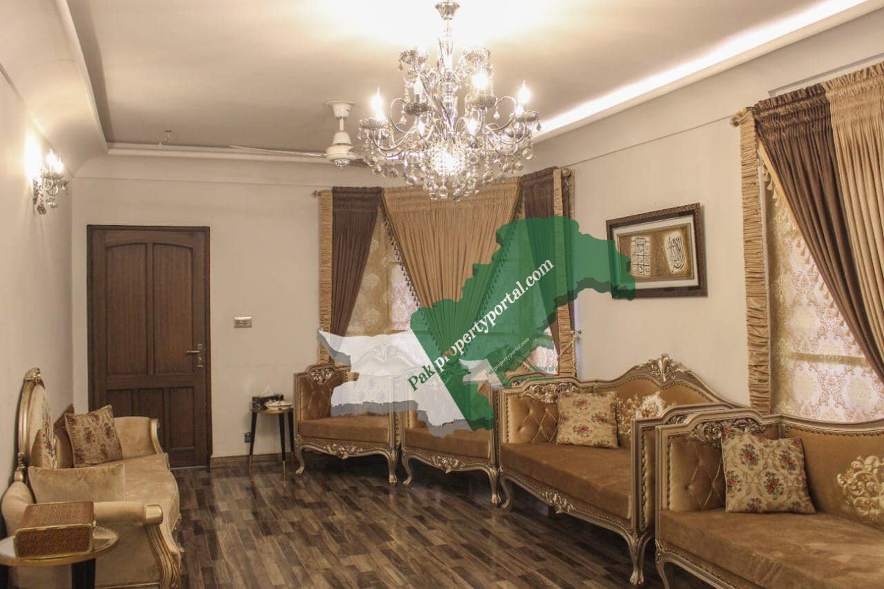 15 Marla Brand new Furnished Luxurious House for Rent at Starting Block  Eden Canal Villas Lahore