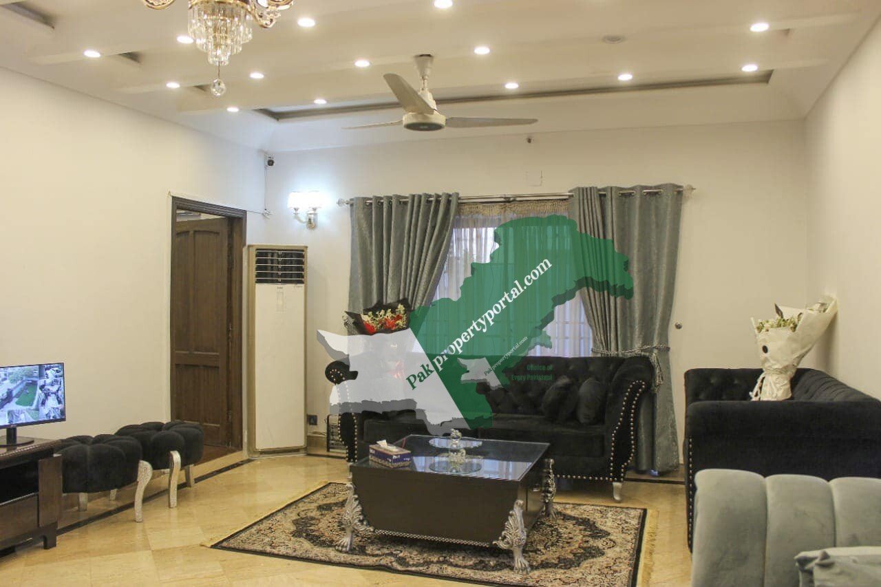 15 Marla Brand new Furnished Luxurious House for Rent at Starting Block  Eden Canal Villas Lahore