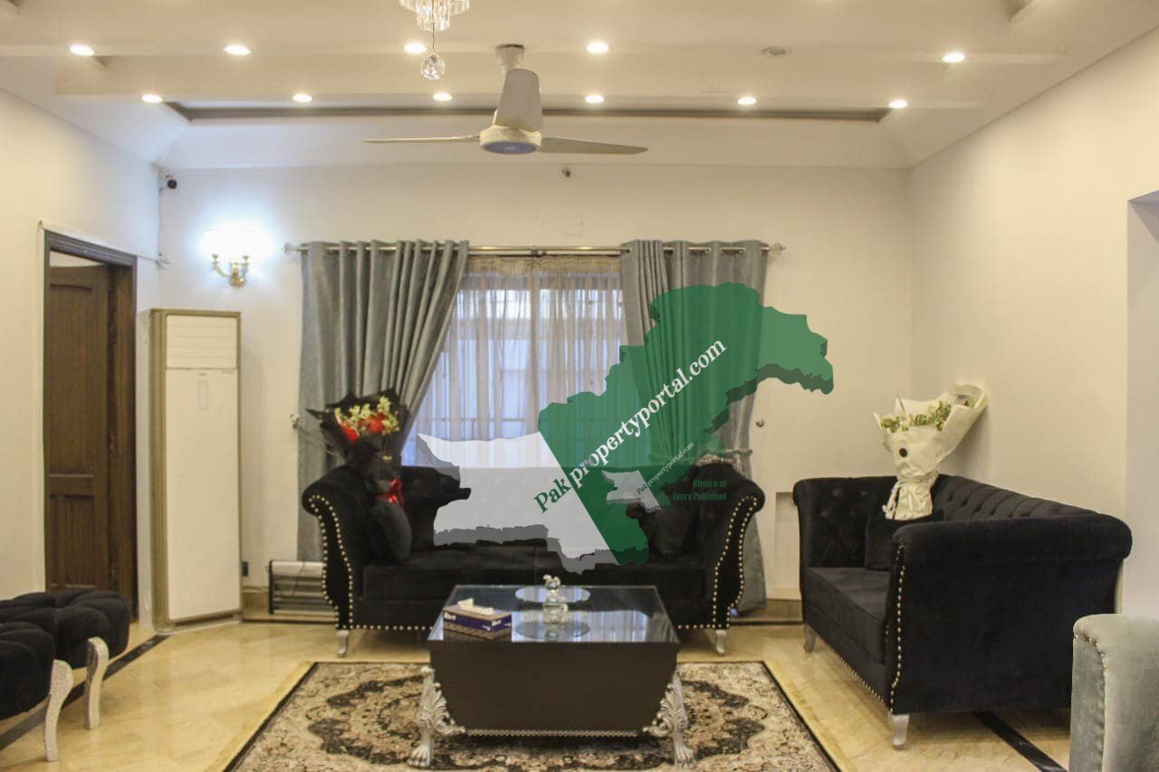 15 Marla Brand new Furnished Luxurious House for Rent at Starting Block  Eden Canal Villas Lahore