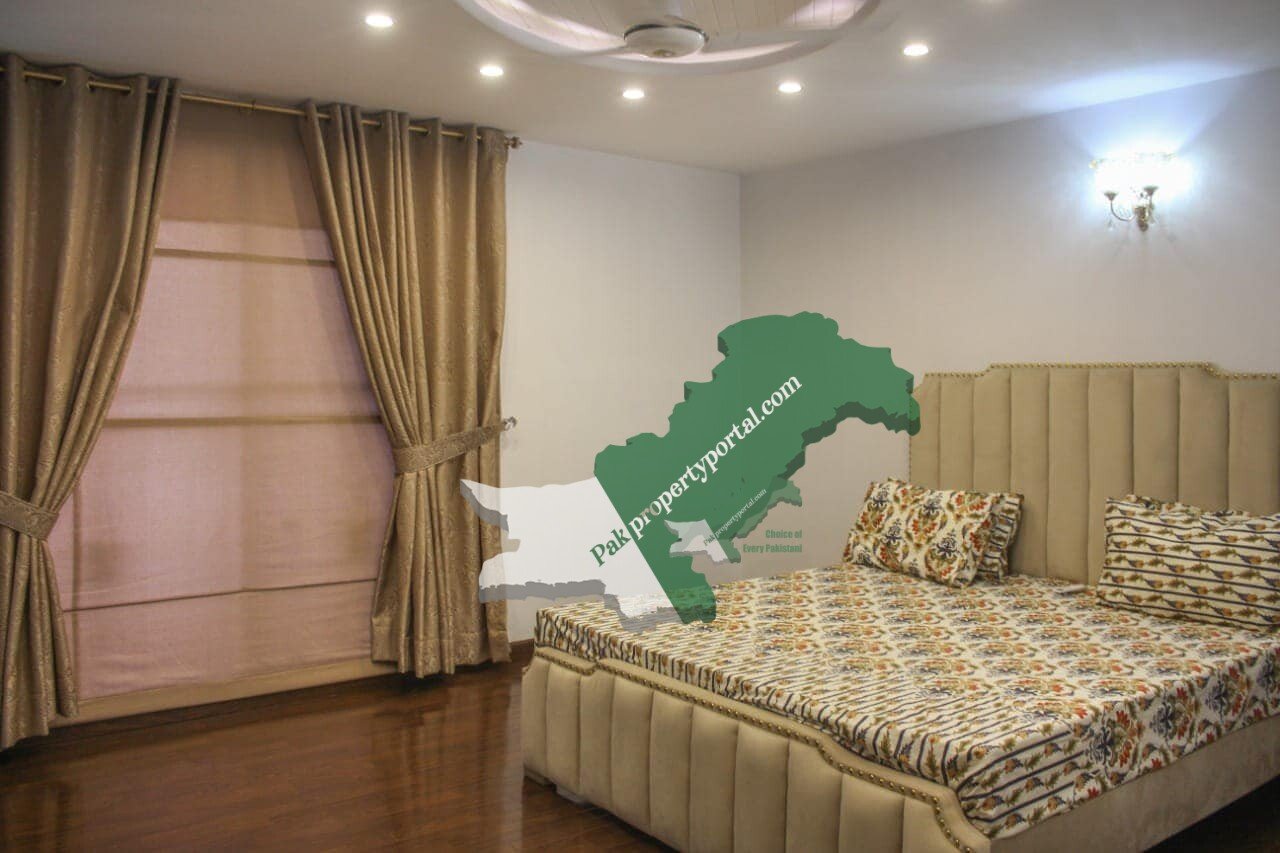 15 Marla Brand new Furnished Luxurious House for Rent at Starting Block  Eden Canal Villas Lahore