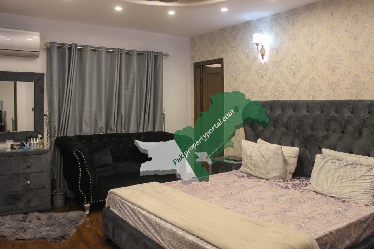 15 Marla Brand new Furnished Luxurious House for Rent at Starting Block  Eden Canal Villas Lahore