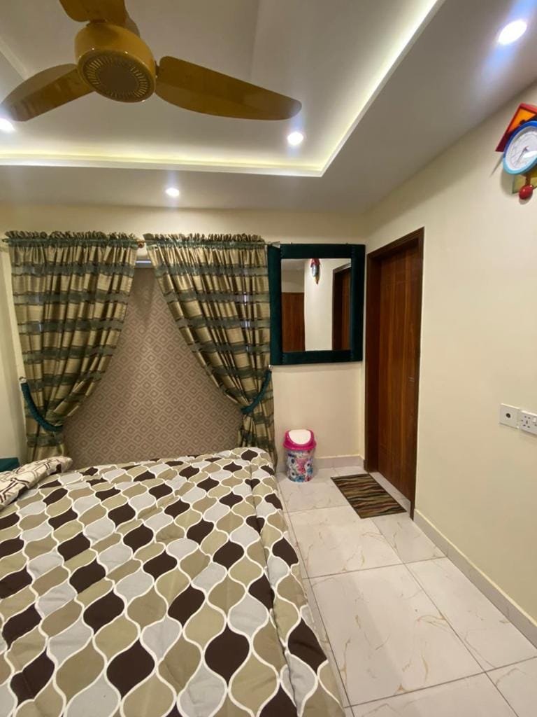 1-bed furnished apartment facing the Eiffel Tower available for rent in Bahria Town Lahore