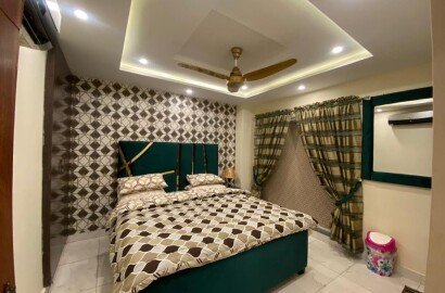 1-bed furnished apartment facing the Eiffel Tower available for rent in Bahria Town Lahore