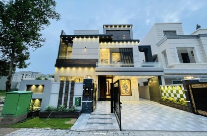 10 Marla brand new modern designed house for sale in Bahria town Lahore