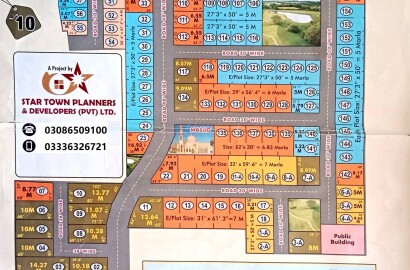 5 marla Plot for sale in Star City Bahawalpur