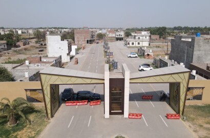 03 Marla Plot On Easy Installment Plain Al Haram City