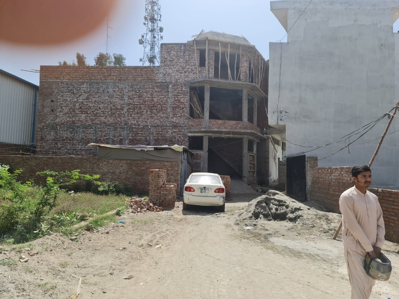 5 Marla Plot for sale Thokar niaz baig near Eden value homes main multan road Lahore