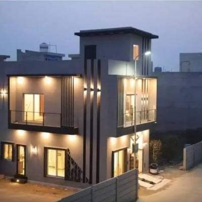 2.5 Marla Corner Double Story Brand New House  New Shadman Colony Gujrat