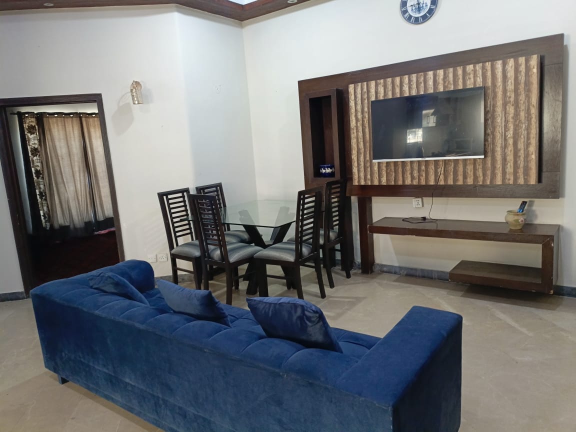 10 Marla furnished upper portion available for rent Bahria Town Lahore