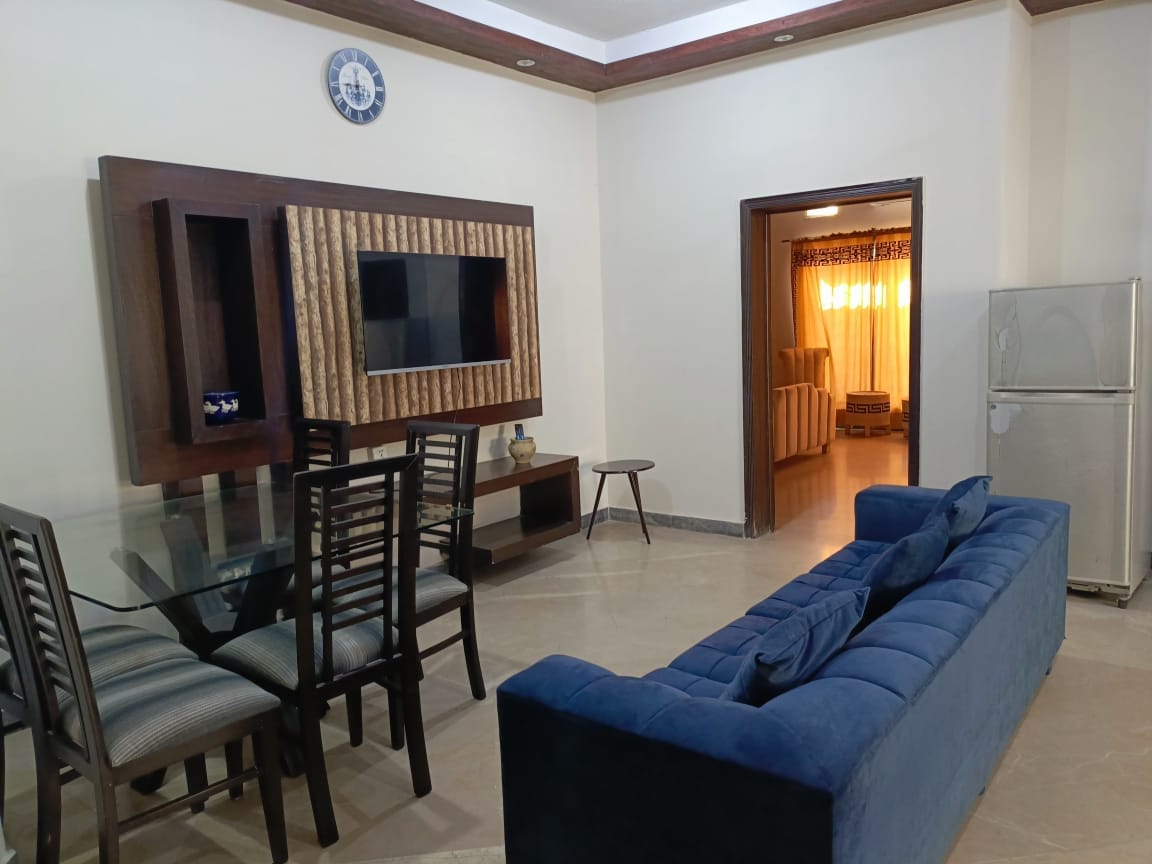 10 Marla furnished upper portion available for rent Bahria Town Lahore