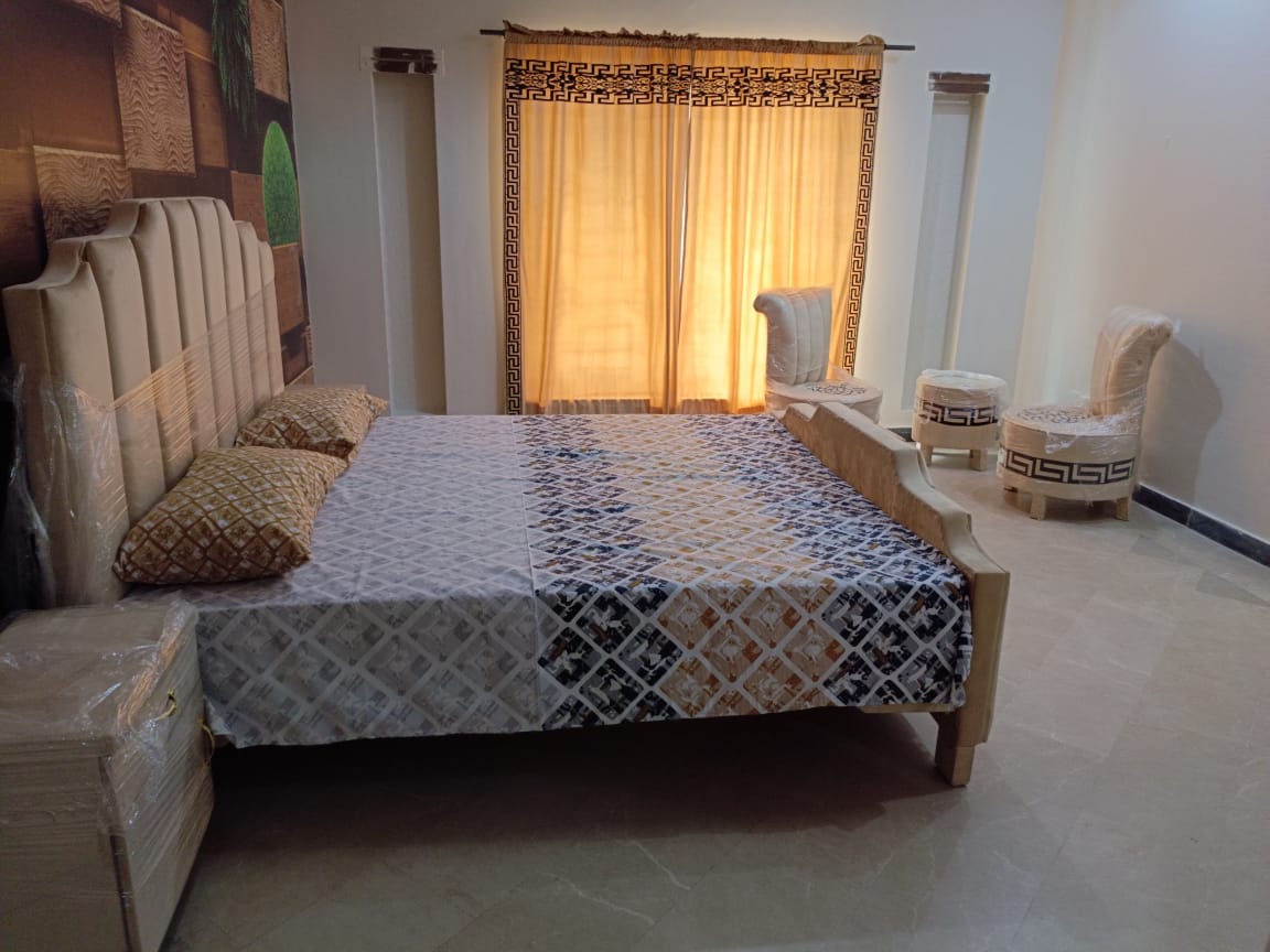 10 Marla furnished upper portion available for rent Bahria Town Lahore