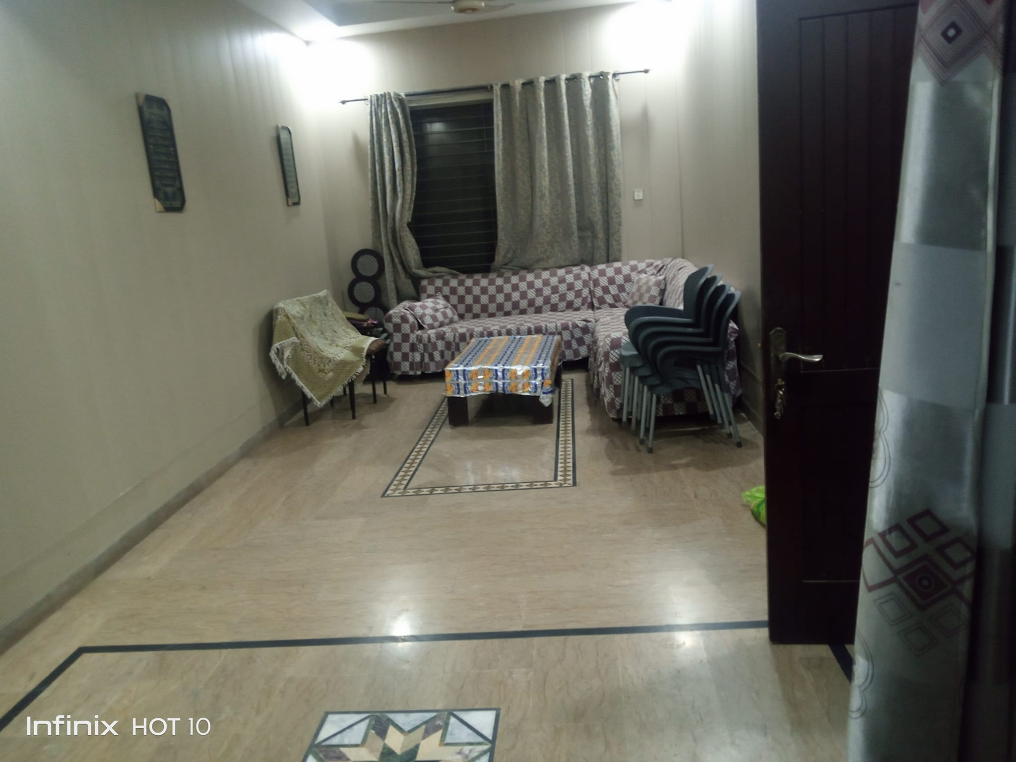 8 Marla ground floor portion for rent in Near PIA road Punjab Society Johar Town Lahore