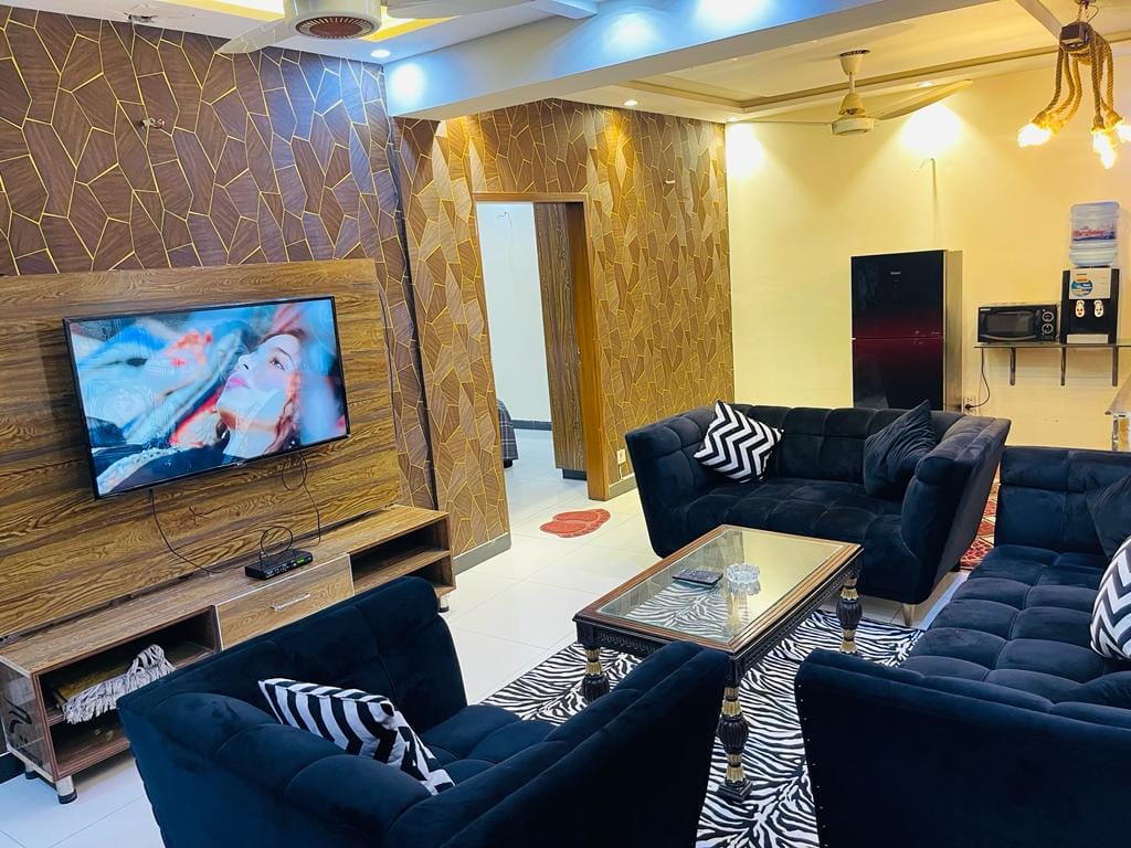 Fully Furnished Apartment available for Rent in Bahria town Lahore