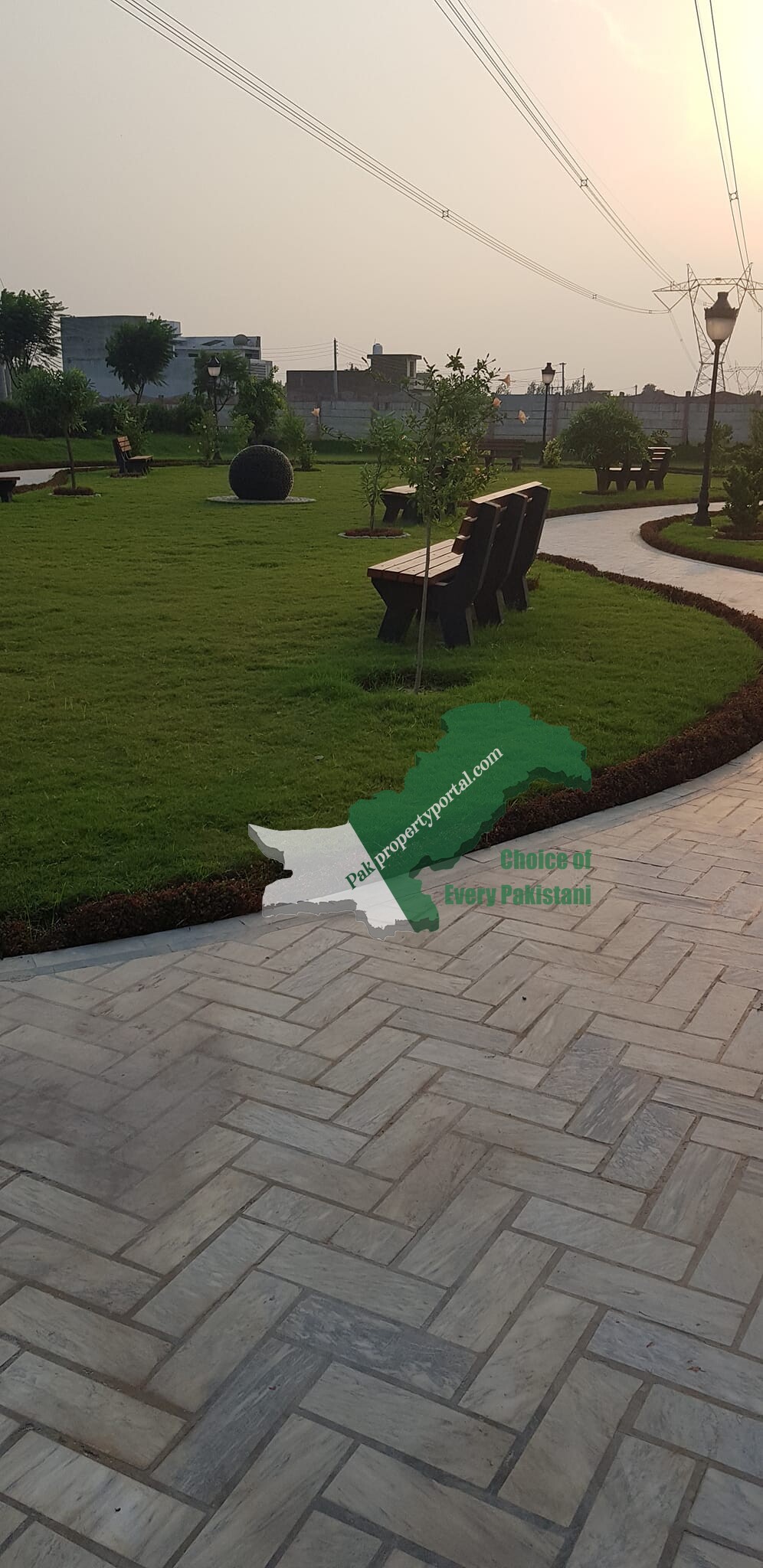 10 Marla Plot For Sale  Phase 1Green mantions Mardan