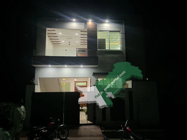 A Beautiful Design 5 Marla 1.5 story house for sale in Airport Housing Society Rawalpindi