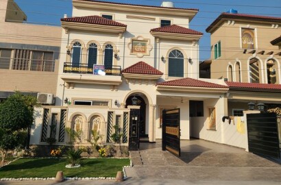 10-Marla Brand New Double Story Spanish Design House For Sale In A-Block Central Park Lahore
