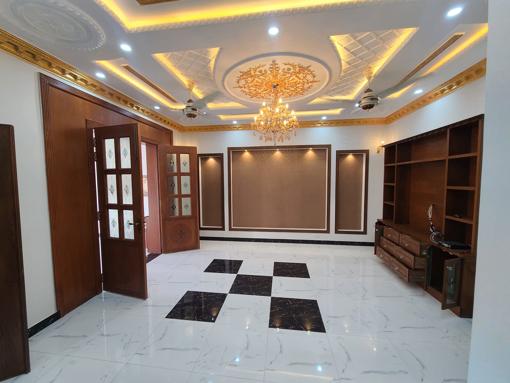 10-Marla Brand New Double Story Spanish Design House For Sale In A-Block Central Park Lahore