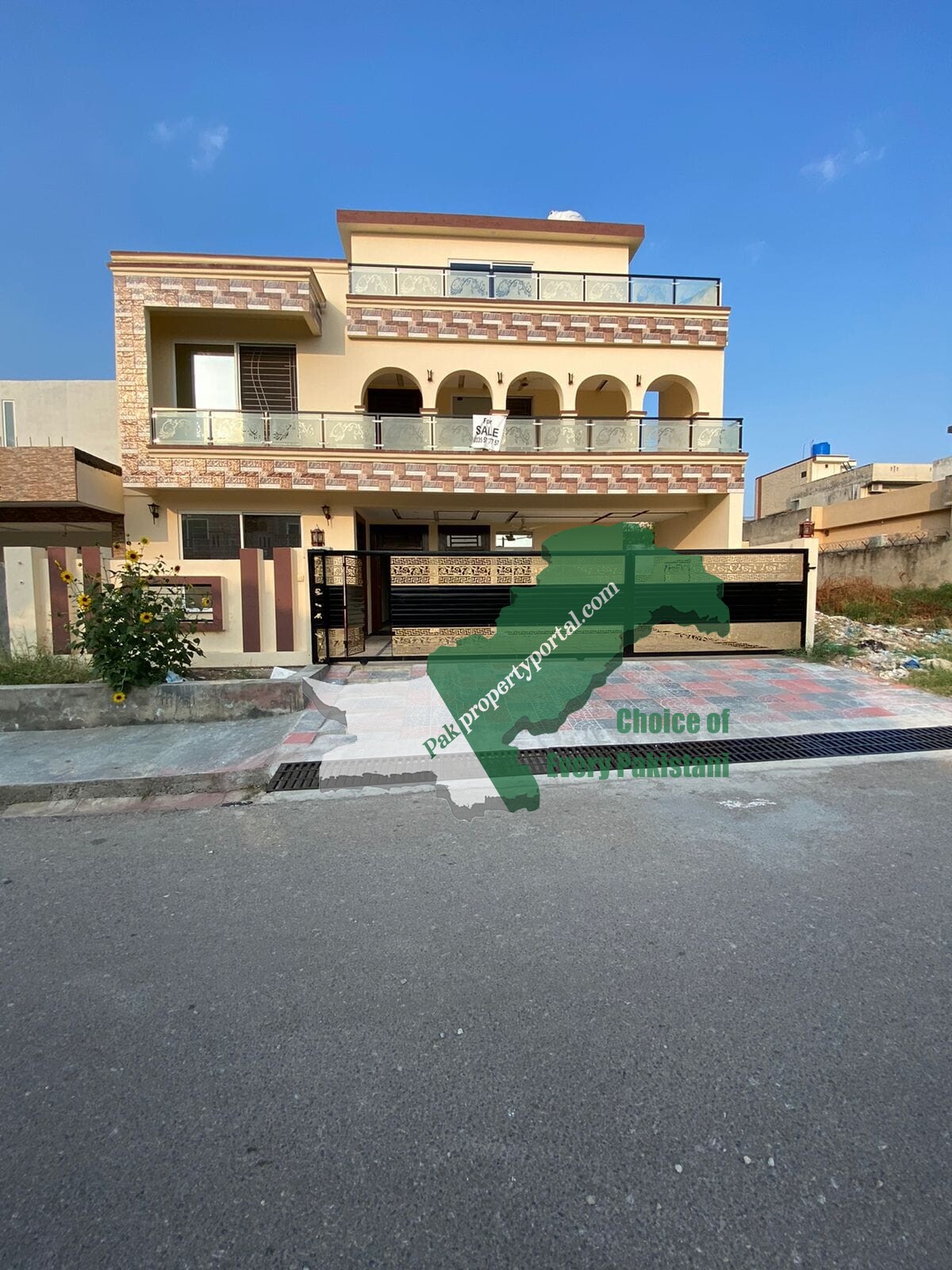 Brand new 12 Marla Double Story House For Sale in CBR Town Phase 1 Near By Islamabad Highway