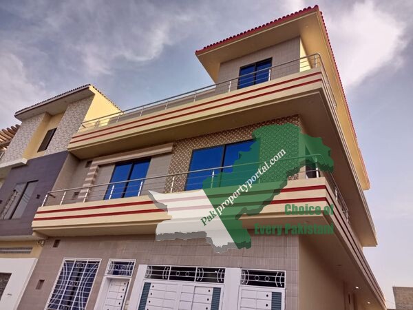 5 Marla Corner Fresh House For sale in Shami Garden Colony Shami road Peshawar