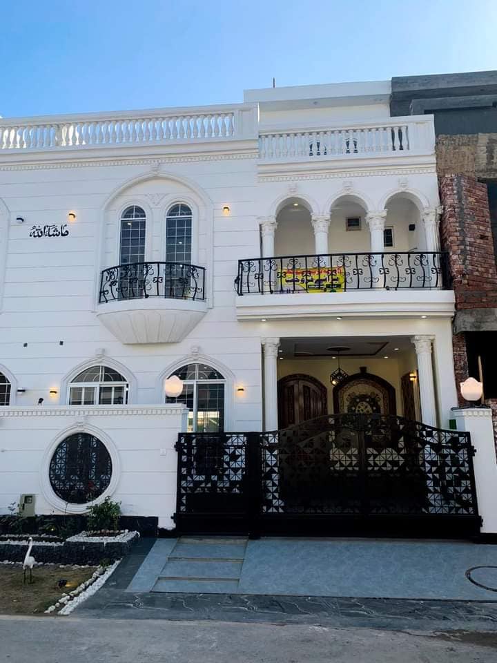 5 Marla Brand New Double Story Luxury House For Sale in Park View City Multan Road Lahore