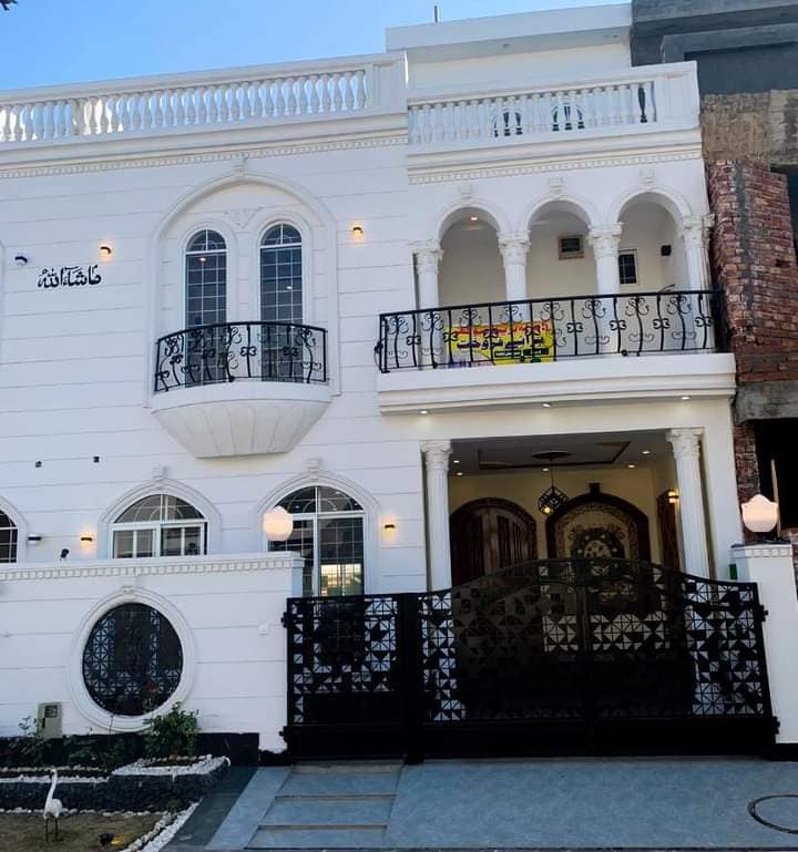 5 Marla Brand New Double Story Luxury House For Sale in Park View City Multan Road Lahore