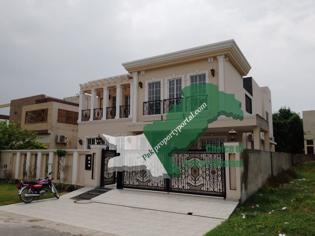 One Kanal brand new luxury house Spanish Style for Sale F block Phase 7 DHA Lahore