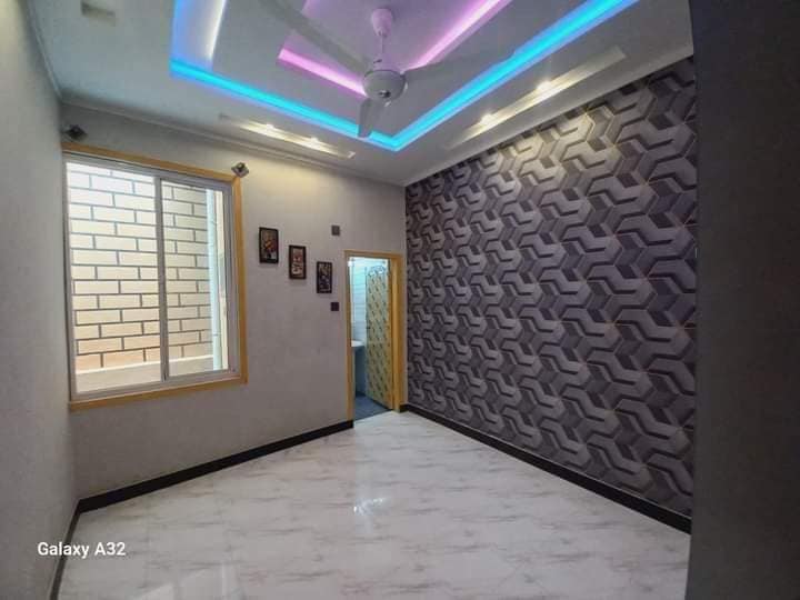 Brand New 2.5 Marla single story house for sale in Waqeel colony Gulzar-e-Quaid chakalla Rawalpindi